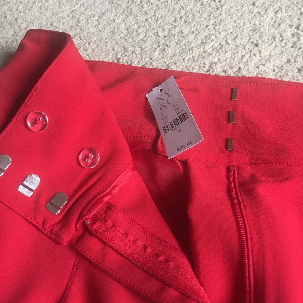 NWT NY&C 7th Ave stretch 12 straight ankle pants